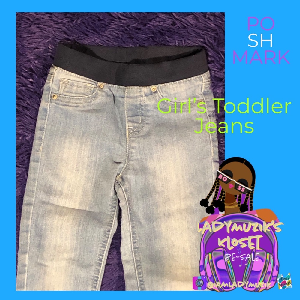 Girl’s Toddler Jeans #WTB3-231D